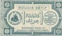 Algeria 1 Franc - Chambre de commerce of Bougie-Setif - 17-04-1915 - Serial 161