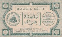 Algeria 1 Franc - Chambre de commerce of Bougie-Setif - 1915 - Serial 72 - P.139.2