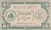 Algeria 1 Franc - Chambre de commerce of Bougie-Setif - 1915 - Serial 72 - P.139.2