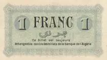 Algeria 1 Franc - Chambre de commerce of Constantine - 01-05-1915 - Serial A