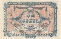 Algeria 1 Franc - Chambre de commerce of Constantine - 03-11-1919 - Serial C.35
