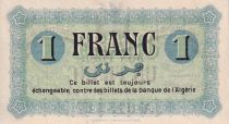 Algeria 1 Franc - Chambre de commerce of Constantine - 1915 - Serial B - P.140.4