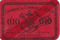Algeria 10 Centimes - Chambre de Commerce d\'Oran - 1916 - UNC - 141.49