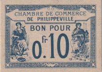 Algeria 10 Centimes - Chambre de commerce of Philippeville - 1915 - P.142.13