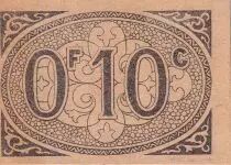 Algeria 10 Centimes - City of Alger - 1916 - AU - P.2
