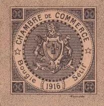 Algeria 10 C&eacute;ntimos - C&aacute;mara de Comercio - Bougie - S&eacute;tif - 1916