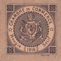 Algeria 10 Cents - Chamber of Commerce - Bougie - Sétif - 1916