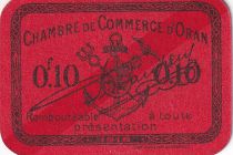 Algeria 10 Cents - Chambre de commerce of Oran - 1916 - P.141.49