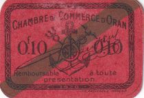 Algeria 10 Cents - Chambre de commerce of Oran - 1920 - P.141.57