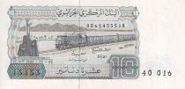 Algeria 10 Dinars  - Train - Village - 1983 - P.132