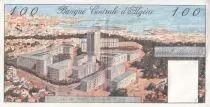 Algeria 100 Dinars - Alger harbor - 1964 - Serial D.1957 - VF to XF - P.125a