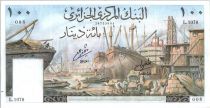Algeria 100 Dinars Alger harbor - 1964