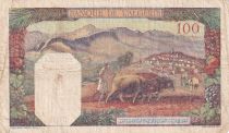 Algeria 100 Francs - Algerian - Serial J.891 - 1942 - Serial J.1229