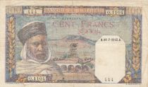 Algeria 100 Francs - Algerian - Serial Q.1104 - 1942 - P.85