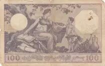 Algeria 100 Francs,  Chamelier et enfants - 04-08-1936 - S&eacute;rie D.1469