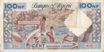 Algeria 100 NF - Seagulls - 10-02-1961 - Serial N.255