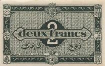Algeria 2 Francs - 31-01-1944 - Serial D2 - P.99b