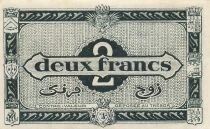 Algeria 2 Francs - 31-01-1944 - Serial G2 - P.102