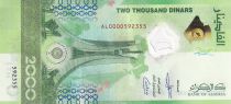 Algeria 2000 Dinars - 60th anniversary of the independence - 31th Summit of the Organization of Arab States - 2022 - Serial AL