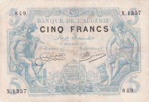 Algeria 5 Francs - 22-11-1917 - P.71b