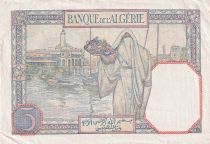 Algeria 5 Francs - Young woman - 21-04-1941 - Serial S.5110 - XF - P.77