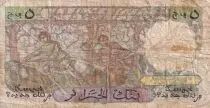 Algeria 5 NF - Bacchus - 31-07-1959 - Serial O.95 - VG to F - P.118