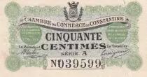 Algeria 50 Cents - Chambre de commerce of Constantine - 1915 - Serial A - P.140.1