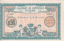 Algeria 50 Cents - Chambre de commerce of Oran - 1921 - P.141.25