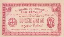 Algeria 50 Cents - Chambre de commerce of Philippeville - 1915 - P.142.1