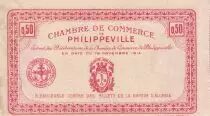 Algeria 50 Cents - Chambre de commerce of Philippeville - 1915 - P.142.1