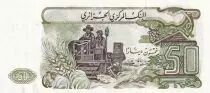 Algeria 50 Dinars - Shepherd - Tractor  - 1977 - AU - P.130