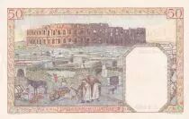 Algeria 50 Francs - Couple - Letter Watermark - 02-02-1945 - Serial D.1683