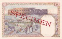 Algeria 50 Francs - Couple - Specimen - ND (1938) - P.84