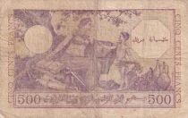 Algeria 500 Francs - Child and Camel Driver - 15-09-1944 - Series W.59