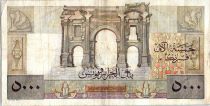 Algeria 5000 Francs Apollo - Triomphal arch of Trajan - X.291  - 1949