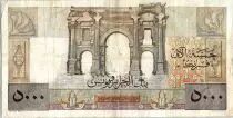 Algeria 5000 Francs Apollo - Triomphal arch of Trajan - X.291  - 1949