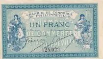 Alg&eacute;rie 1 Franc - Chambre de commerce de Philippeville - 1914 - P.142.4