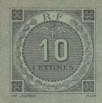 Alg&eacute;rie 10 Centimes - Chambre de commerce de Bougie-S&eacute;tif - 1916