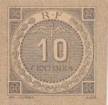 Alg&eacute;rie 10 Centimes - Chambre de commerce de Bougie-S&eacute;tif - 1916