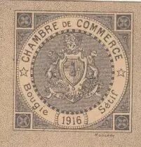 Alg&eacute;rie 10 Centimes - Chambre de commerce de Bougie-S&eacute;tif - 1916
