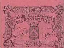 Alg&eacute;rie 10 Centimes - Chambre de commerce de Constantine - 12-10-1915