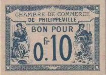Alg&eacute;rie 10 Centimes - Chambre de commerce de Philippeville - 1915 - P.142.13
