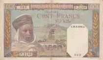 Alg&eacute;rie 100 Francs  Notable Algerien - 20-06-1945 - P.85   S&eacute;rie P.2408
