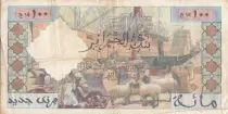 Algérie 100 NF - Mouettes - 10-02-1961 - Série N.255
