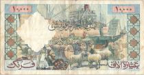 Algérie 10000 francs  Mouettes, port - 26-06-1956 - TTB