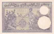 Algérie 20 Francs - Jeune Femme - 11-01-1941 - Série F.3319 - P.78c