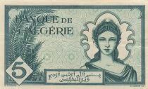 Algérie 5 Francs - 16-11-1942 - P.91