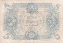 Algérie 5 Francs - 22-11-1917 - P.71b