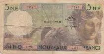 Alg&eacute;rie 5 NF - Bacchus - 18-12-1959 - S&eacute;rie J.291