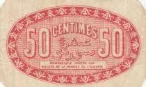 Alg&eacute;rie 50 Centimes - Chambre de commerce d\'Alger - 13-07-1920 - S&eacute;rie A.10